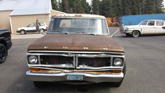 1972 f250 ford, 2wd automatic v8