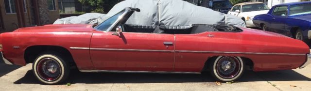 1972 chevrolet chevy impala convertible