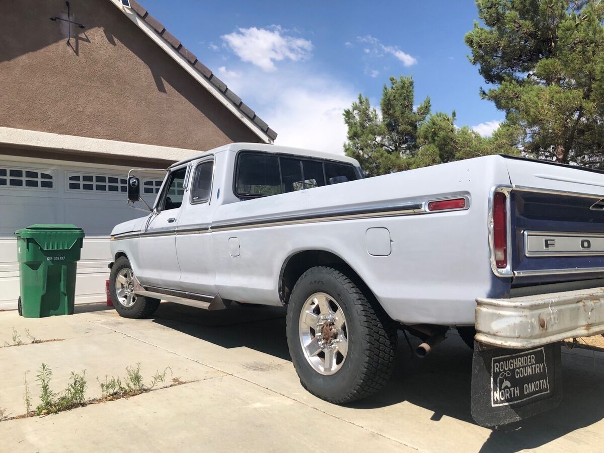 1978 ford f250 pickup grey rwd automatic xlt