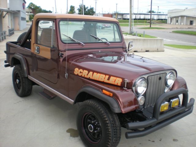 1984 amc jeep scrambler laredo low miles, just out of a private collection