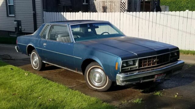 1977 chevrolet impala 2 door barn find estate sale