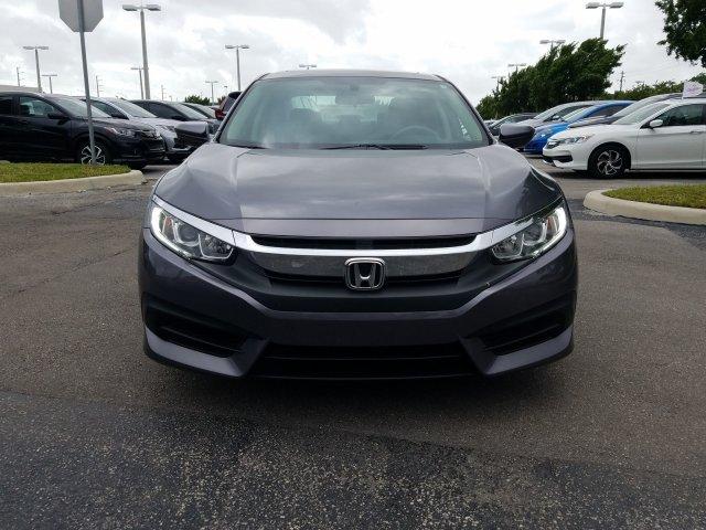 used 2017 honda civic ex sedan hollywood, fl 33021 for sale in pembroke park, florida