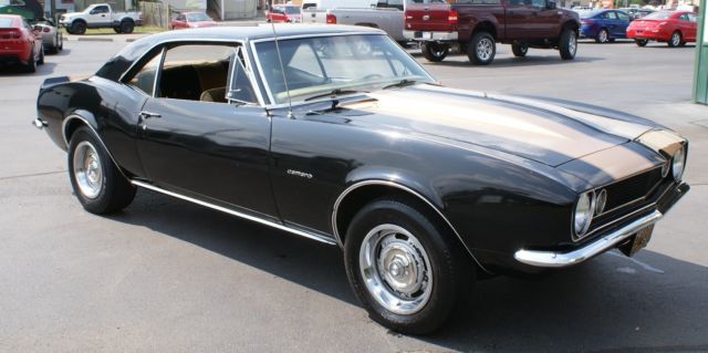 1967 chevrolet camaro v8 2dr driver quality factory fold down rear seat retro