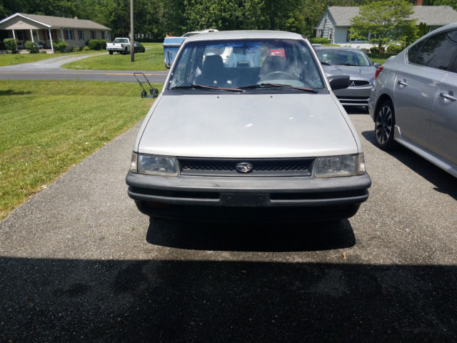 1989 subaru justy dl 2wd 5 speed engine knocks