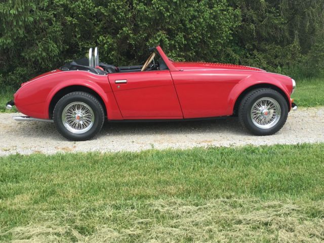 1965 austin healy replicia, low miles , fun, fast and looks like a sleeper