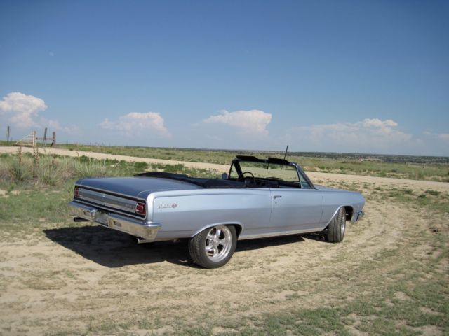 1965 chevelle ss convertible restomod