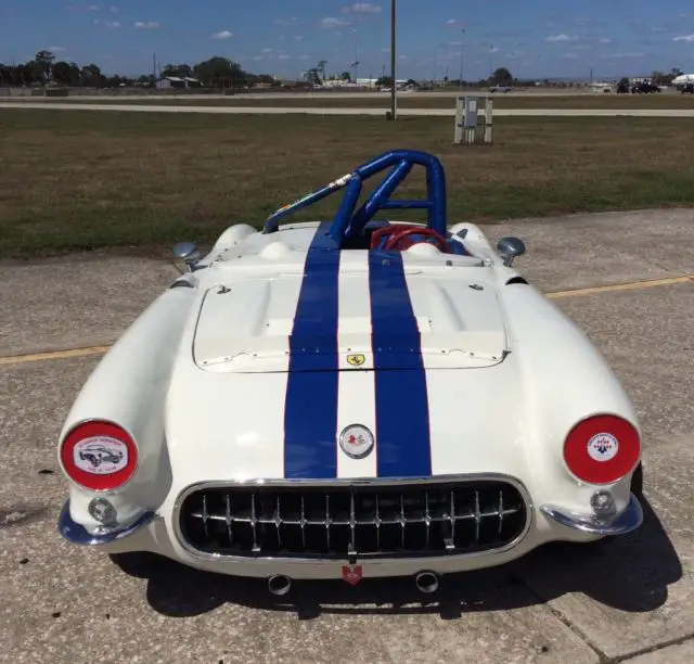 1957 corvette race car vintage scca svra