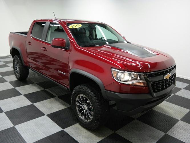 used 2018 chevrolet colorado 4x4 crew cab zr2 seymour, in 47274 for sale in lutheran lake, indiana