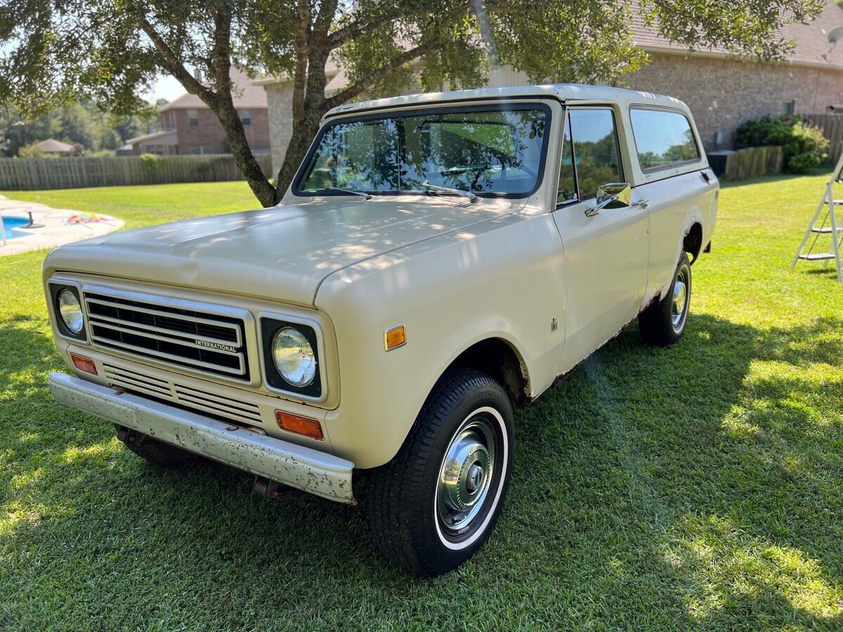 1978 international scout ii suv brown 4wd manual traveler