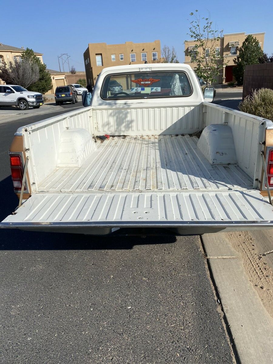 1985 dodge d150 pickup brown rwd automatic d100