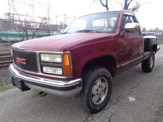 89 gmc sierra 4x4 350 vortec tbi - no reserve