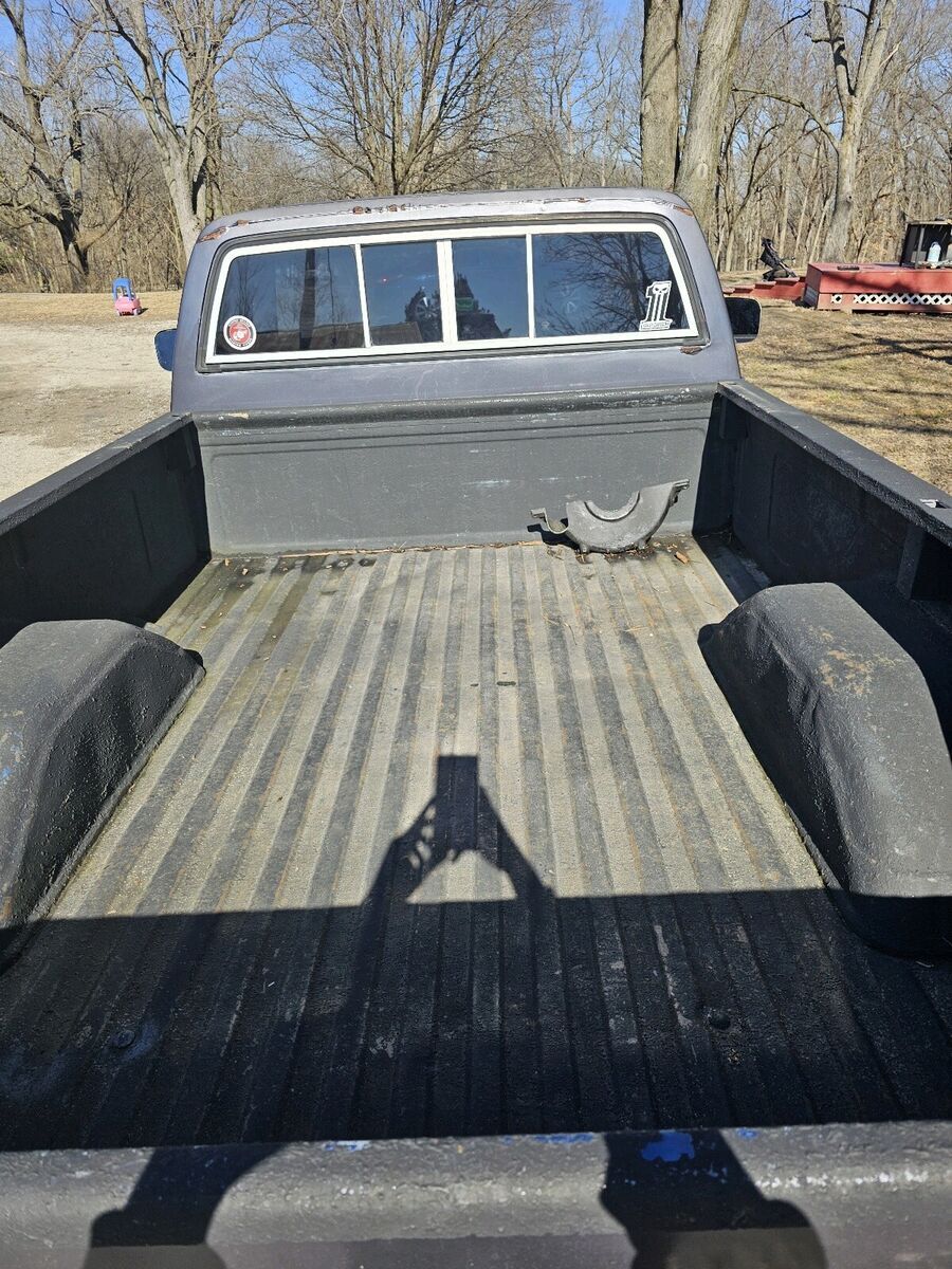 1975 chevrolet k-20 pickup grey 4wd automatic custom deluxe