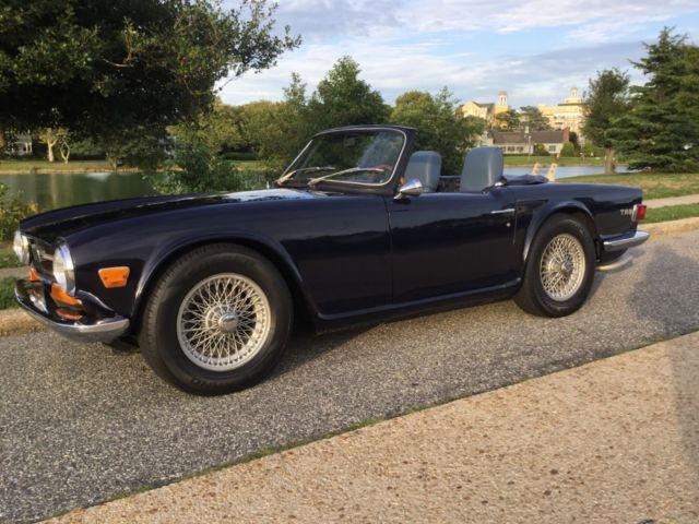 1969 triumph tr6 roadster