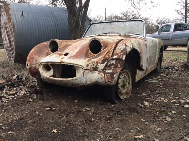 1959 austin heleay bugeye frogeye sprite clear title