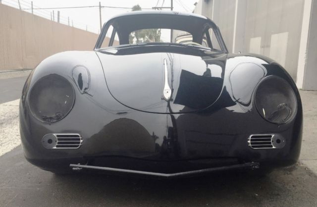original 1957 porsche 356 a coupe. black beauty no reserve!