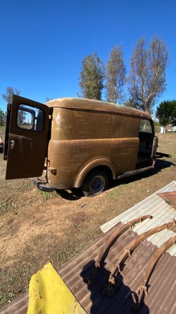 1953 dodge ½ ton panel truck brown rwd automatic