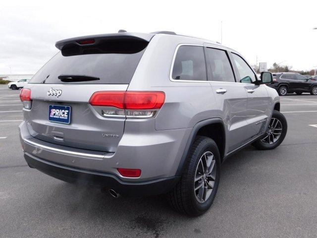 certified 2017 jeep grand cherokee 4wd limited johnson city, tn 37601 for sale in johnson city, tennessee