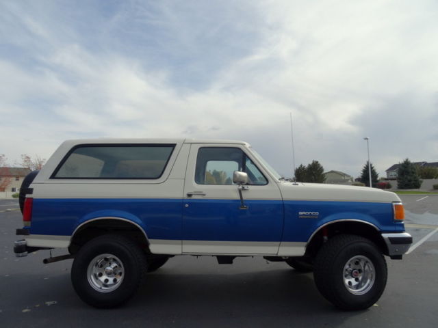 1988 ford bronco 4x4 custom edition. low original miles. garage kept classic
