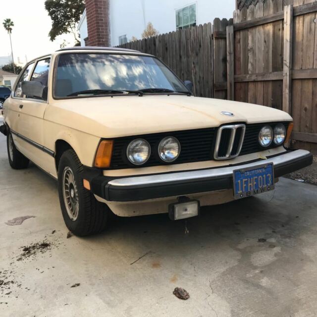 1981 bmw 320i 5 speed manual 97k original miles
