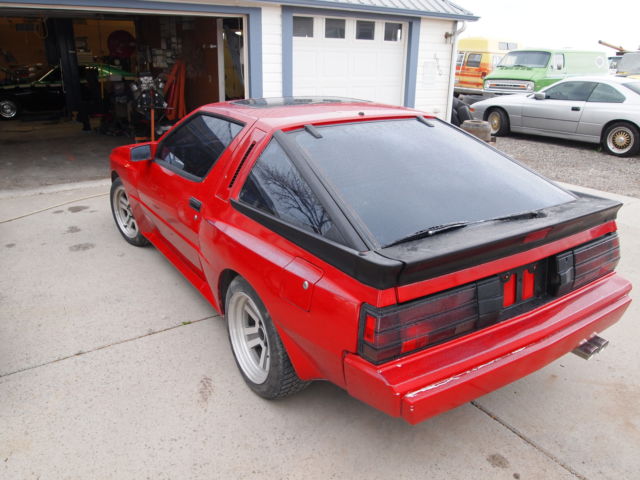 1988 mitsubishi starion esi conquest stick shift 5 speed 118k wide body