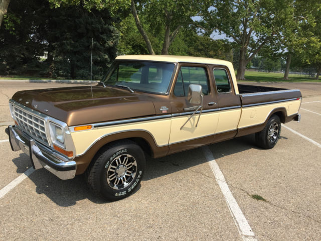 1979 ford f-150 ranger xlt extended cab 400 v-8 engine c6 auto transmission