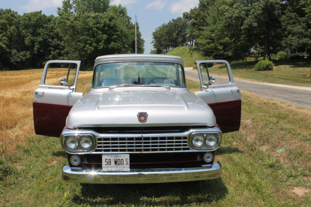 1958 ford f-100 custom cab truck