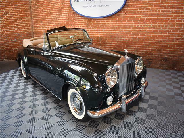 1962 rolls royce silver cloud, dark green with 5958 miles available now!