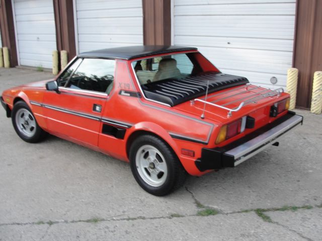southwest survivor barn find 1979 fiat x1/9 1500cc 5-spd with over $3000 of prep