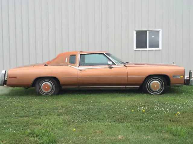 1977 cadillac eldorado biarritz coupe car