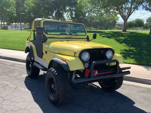 no reserve 1976 jeep cj-5 304 v8 turn key driver restored excellent condition