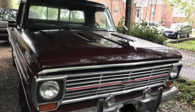 1969 ford f-100 ranger pickup