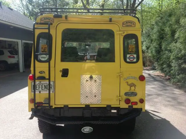 1984 land rover defender 110, camel edition