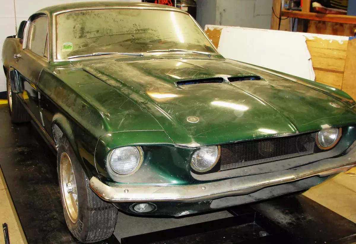 1967 mustang shelby fastback gt500 ~ 30427 original miles ~ solid body barn find