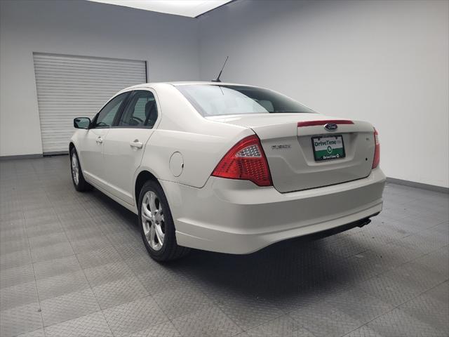 2012 ford fusion se