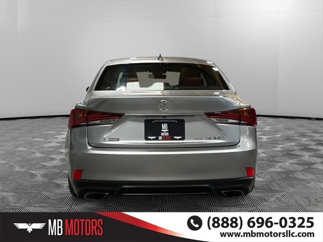 2017 lexus is 350 base