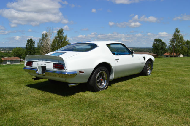1970 trans am 4 speed white ram air iii