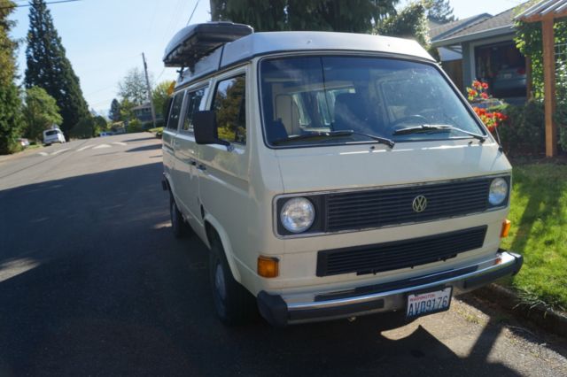1983 volkswagen vanagon westfalia camper - subaru 2.2 conversion