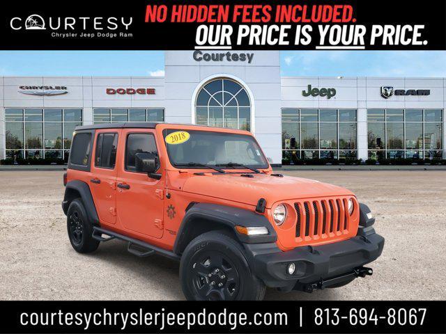 2018 jeep wrangler unlimited sport