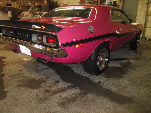 1972 dodge challenger "h" code rally w/440 muscle car (nice) restoration