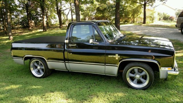 1984 c-10 383 stroker shortbed scottsdale (c10 short bed truck pickup)