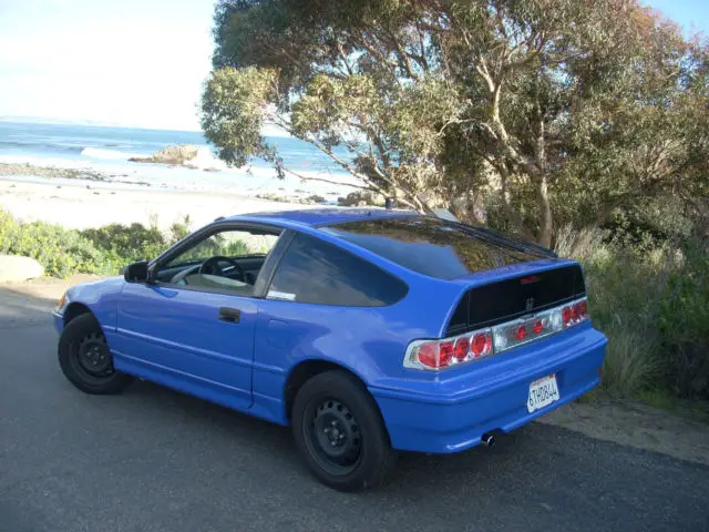 40mpg sports coupe classic 1991 monocolor--gotta love blue