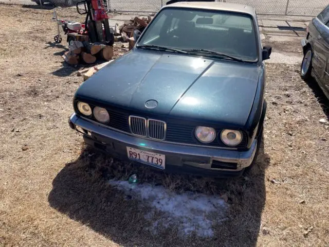 1984 bmw 3 series sedan grey rwd manual 323i