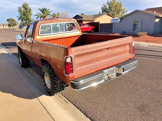 1973 dodge w100 shortbed 4x4 arizona truck