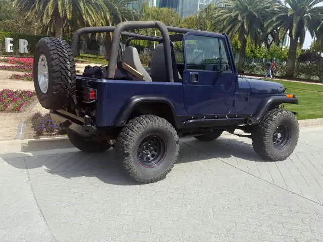 extra nice 1993 jeep wrangler 4.0 liter six cylinder 5 speed 2 tops nice mods!