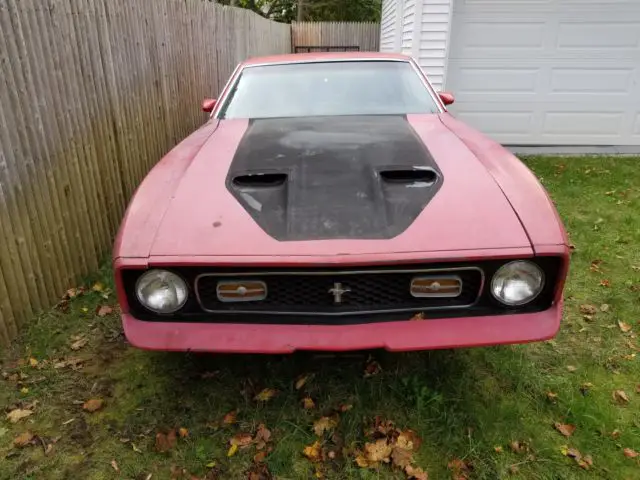 1972 ford mustang mach 1 fastback ***no reserve auction***