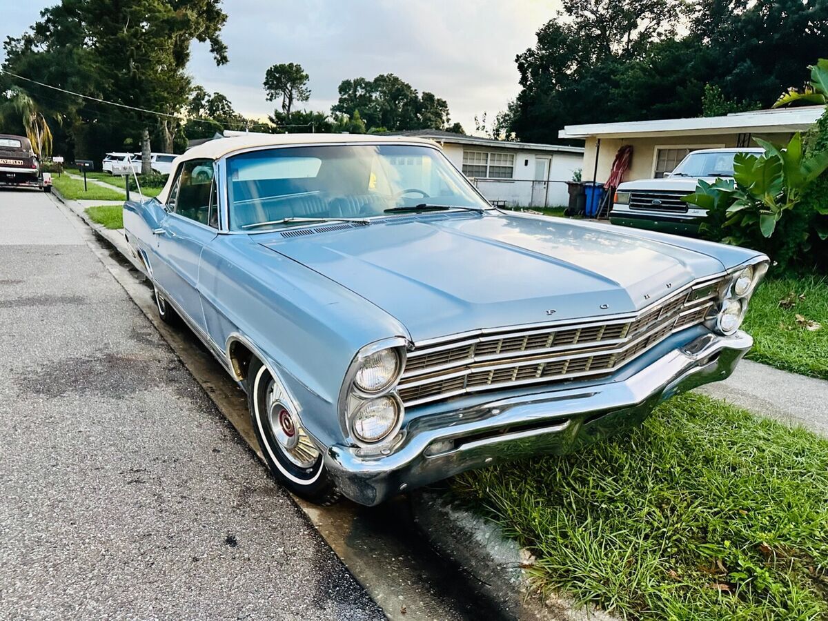 1967 classic ford galaxie convertible xl v8 390 a/c auto