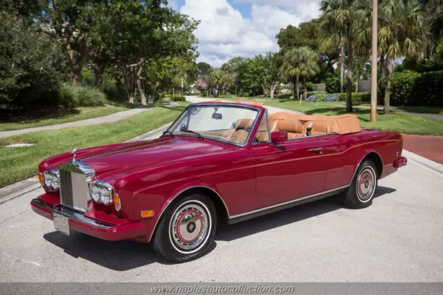 1990 rolls-royce corniche iii automatic 2-door convertible