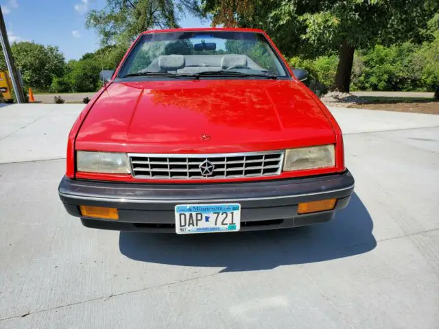1991 dodge shadow convertible, runs and drives great