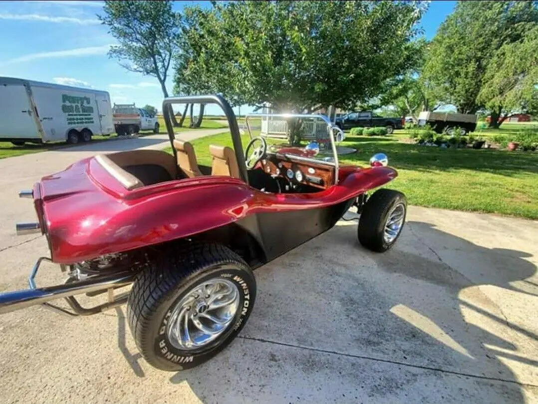 1968 volkswagen beetle red rwd manual dune buggy