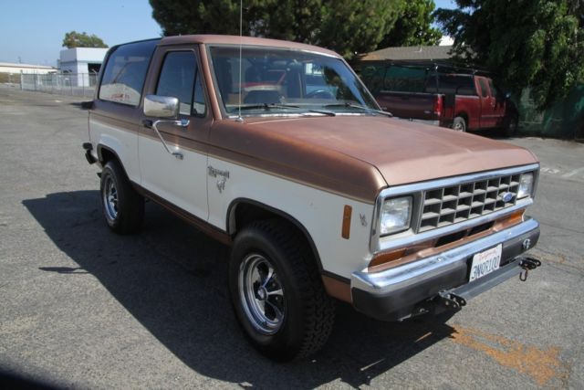 1986 ford bronco ii xlt 4x4 automatic 6 cylinder no reserve